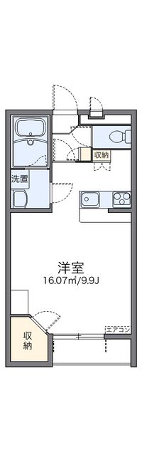 レオパレスル　チューレ 間取り図