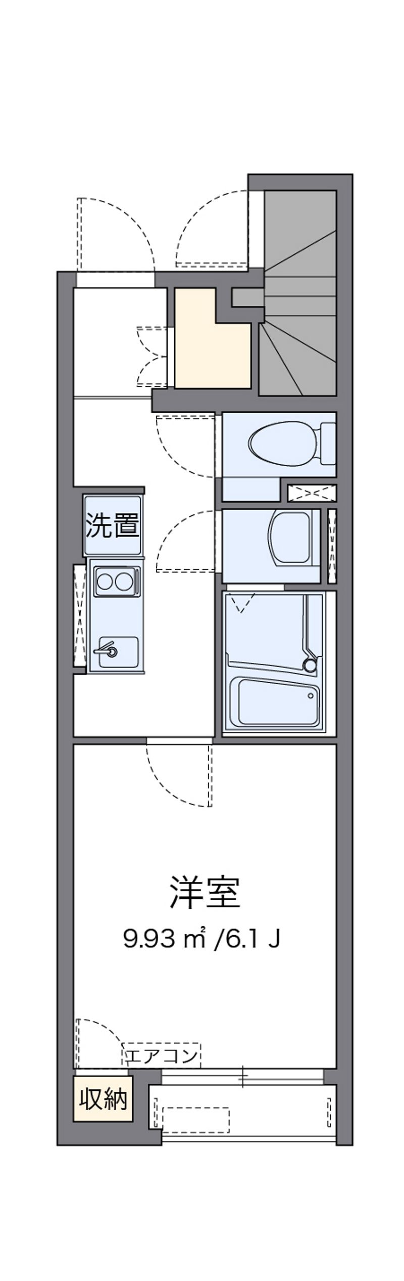 クレイノコトブキ 間取図