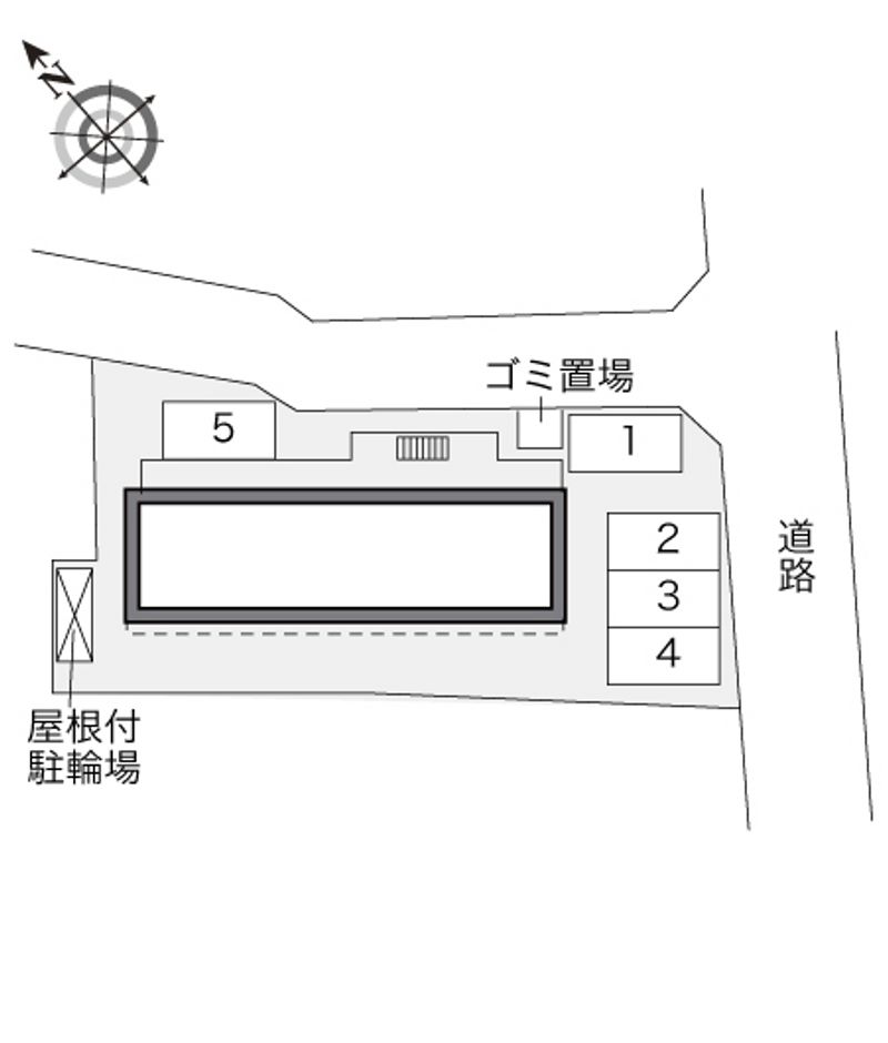 レオパレスハピネス 配置図