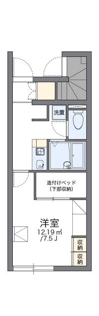 レオパレスＡＱＵＡ 間取り図