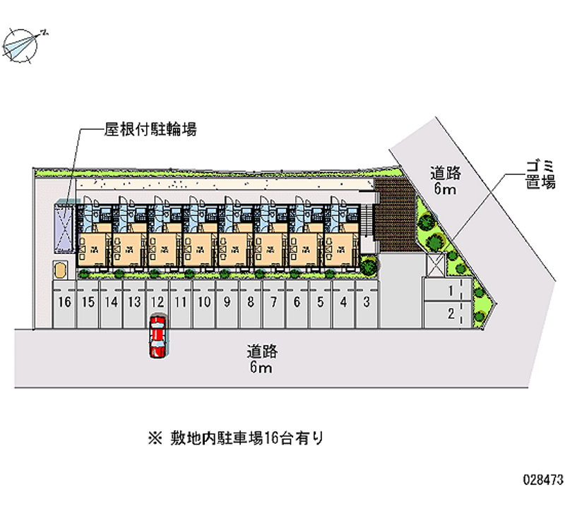 28473 Monthly parking lot