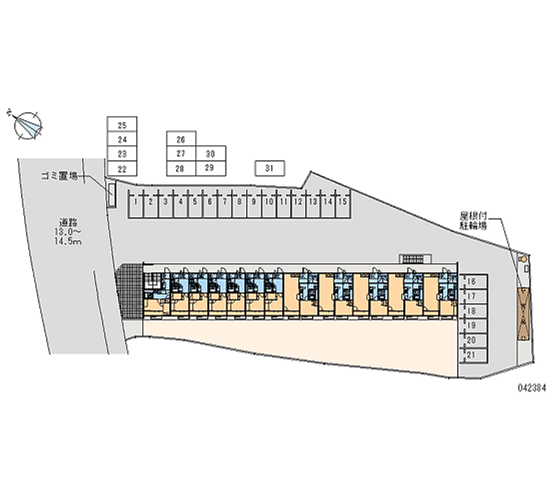 42384月租停車場