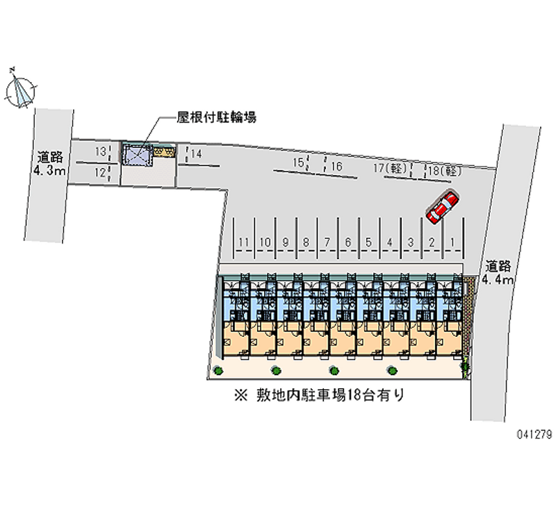 41279月租停车场