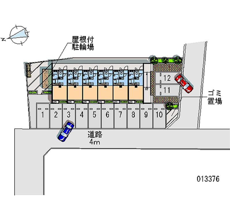 13376月租停車場