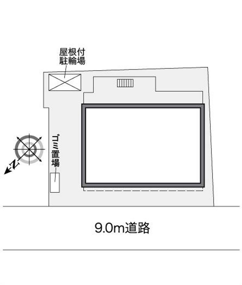 レオパレスウィステリア 配置図