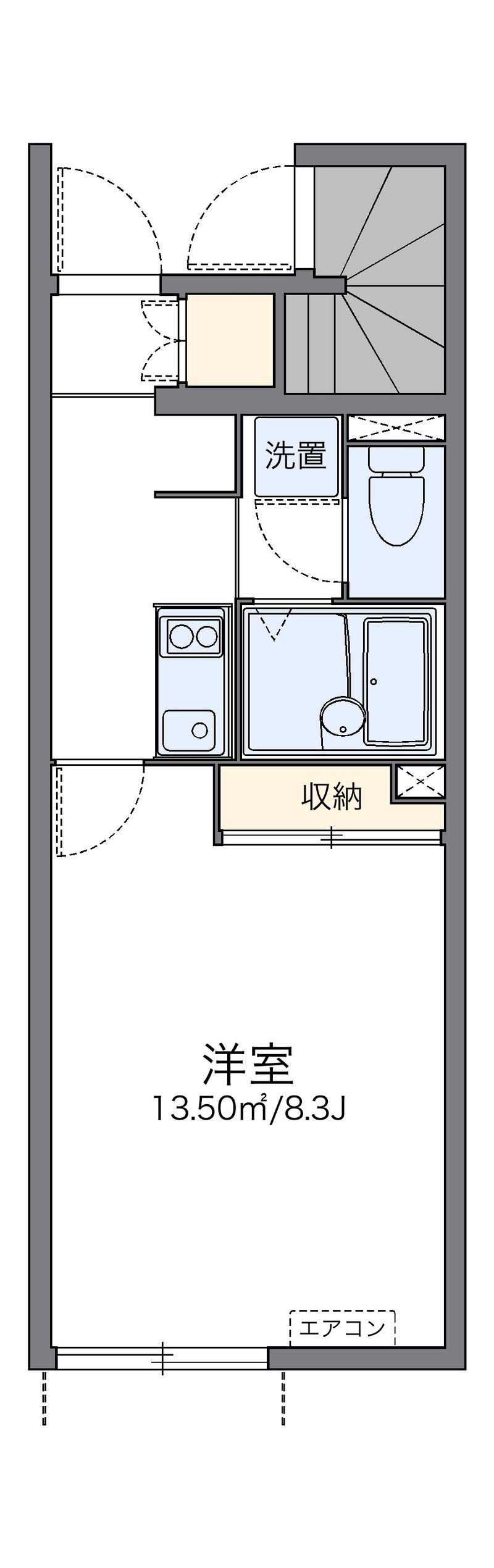 レオネクストエルーセラハイツ 間取図