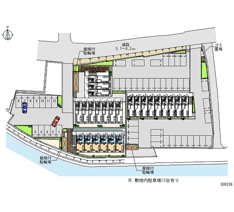 36339 Monthly parking lot