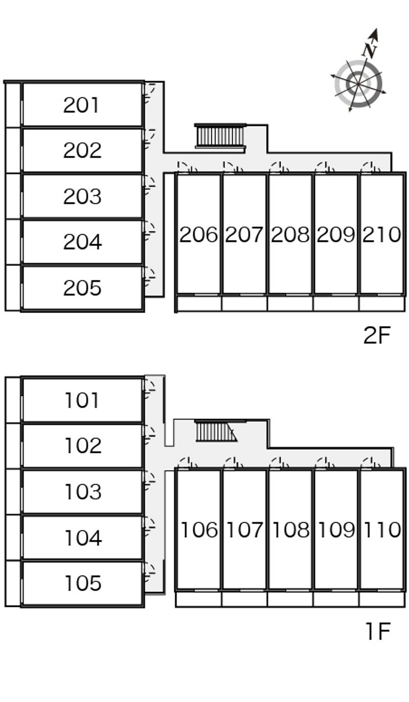 ミランダガーデンハイツ汐見台 間取配置図