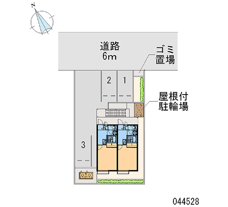 レオパレス瑞喜 月極駐車場