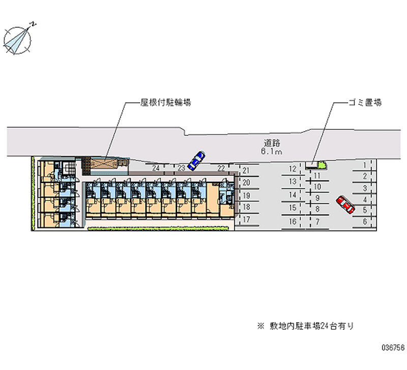 36756 bãi đậu xe hàng tháng