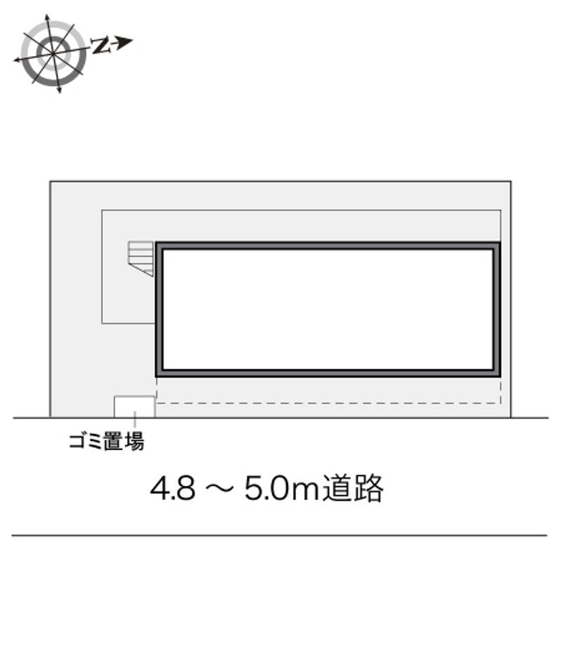 レオパレスＳｅｎｓｕｉ 配置図