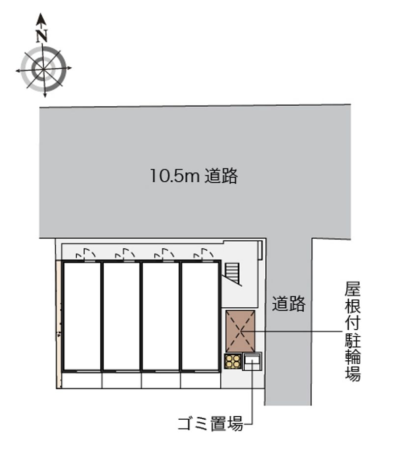 レオパレスＨＥＩＡＮ 配置図