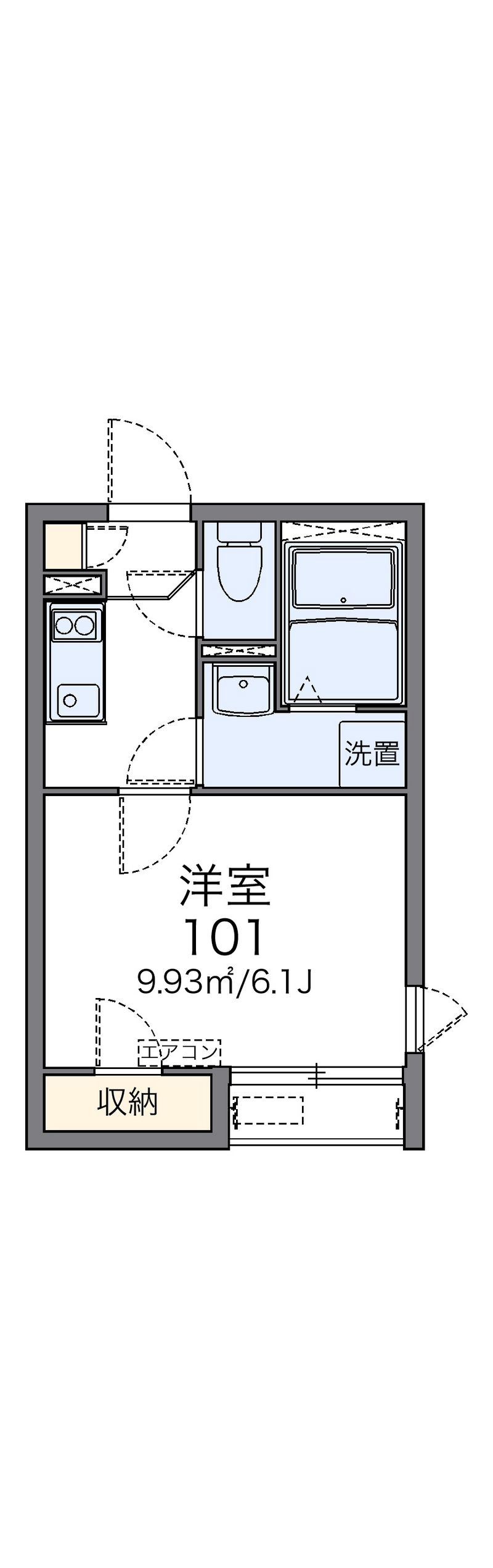 レオネクストいずみ 間取図