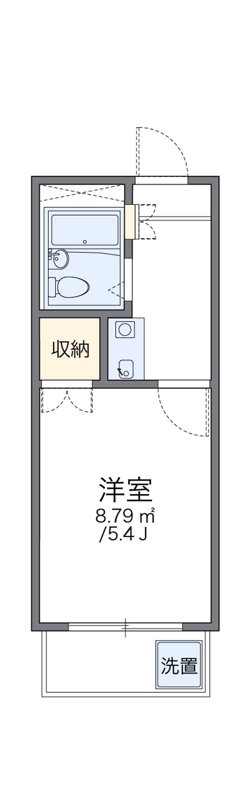 レオパレス井荻第２ 間取図