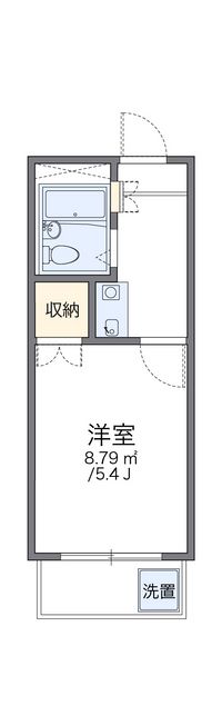 レオパレス井荻第２ 間取り図