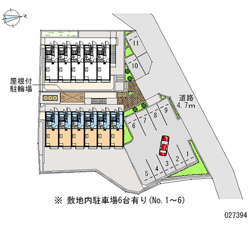 27394 Monthly parking lot