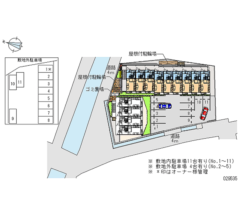 29535 Monthly parking lot