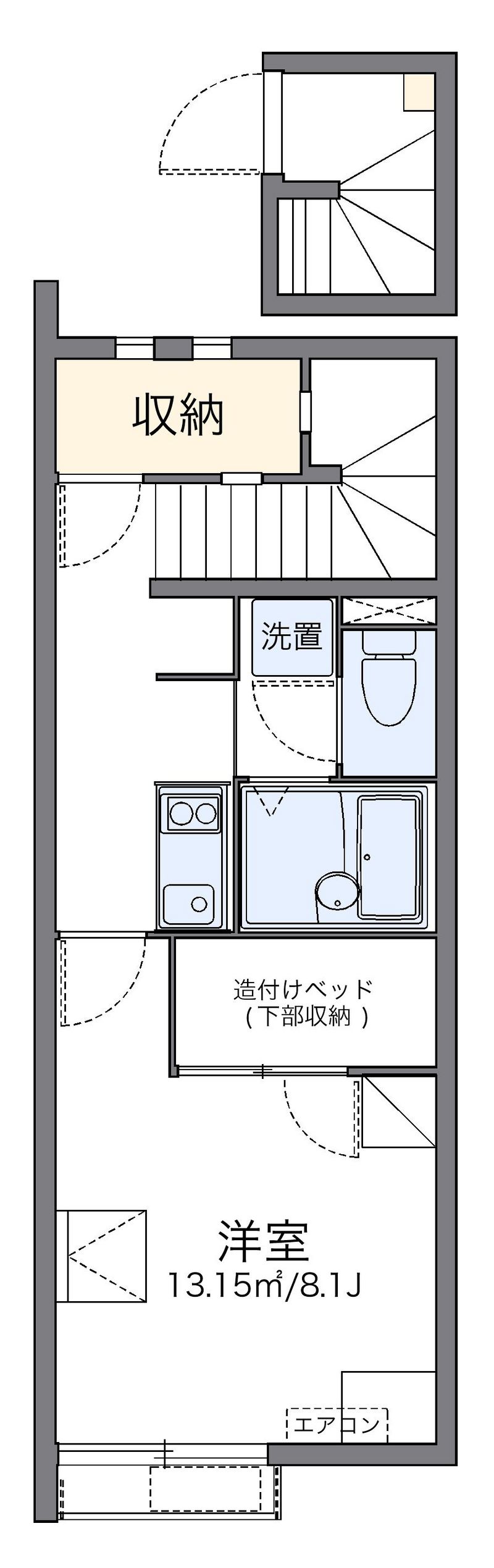 レオネクストサンライズ富岡Ⅲ 間取り