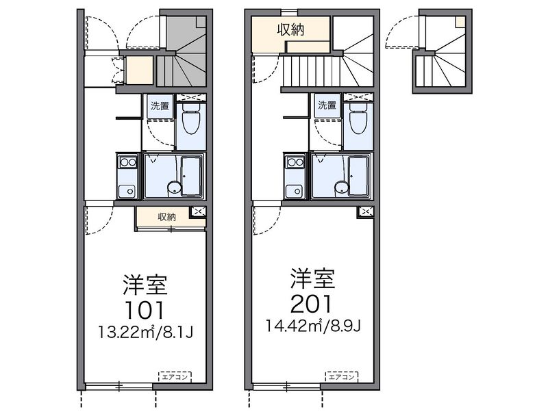 レオネクストメゾン野津６ 間取図