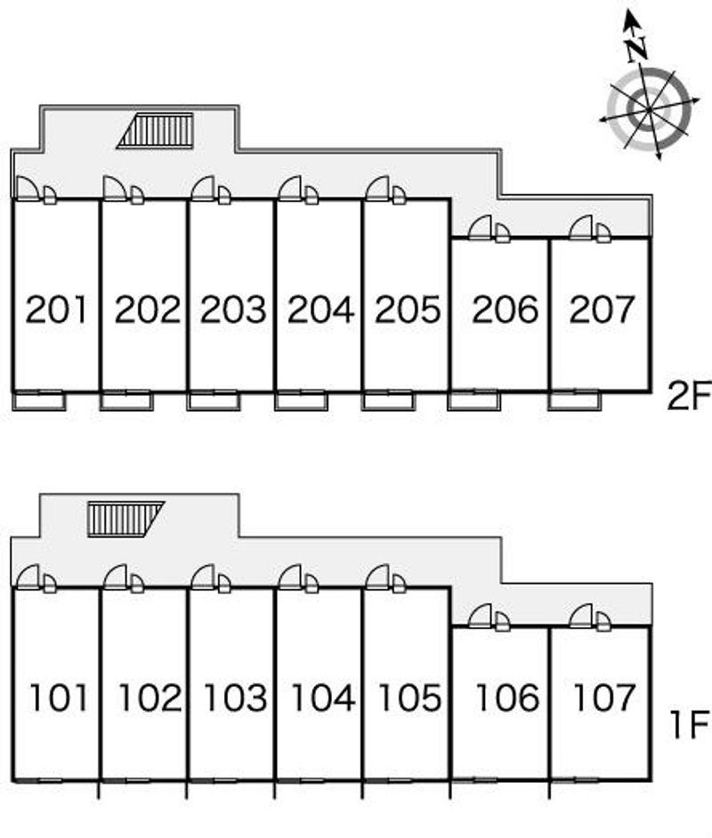 レオパレスＫＯＩ 間取り配置図