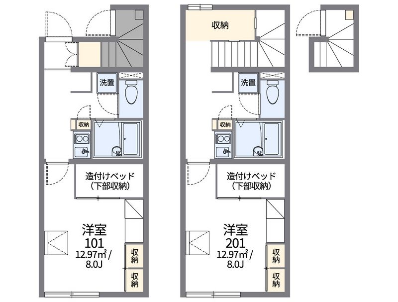 レオパレスＥＬＩＭＳ 間取図