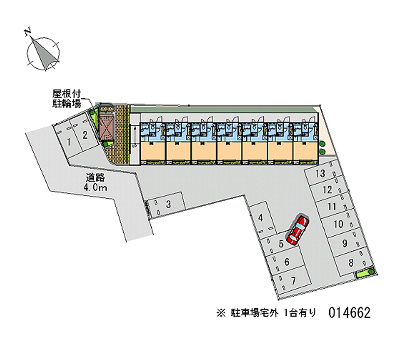 レオパレス諏訪Ⅱ 月極駐車場