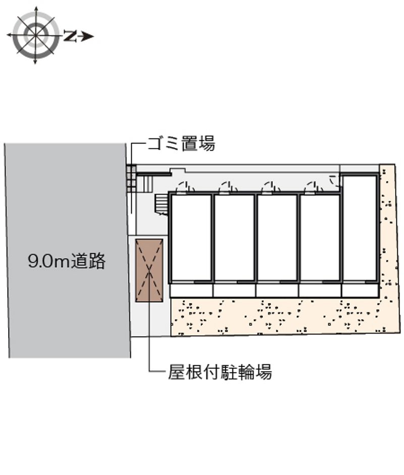 クレイノ翔花 配置図
