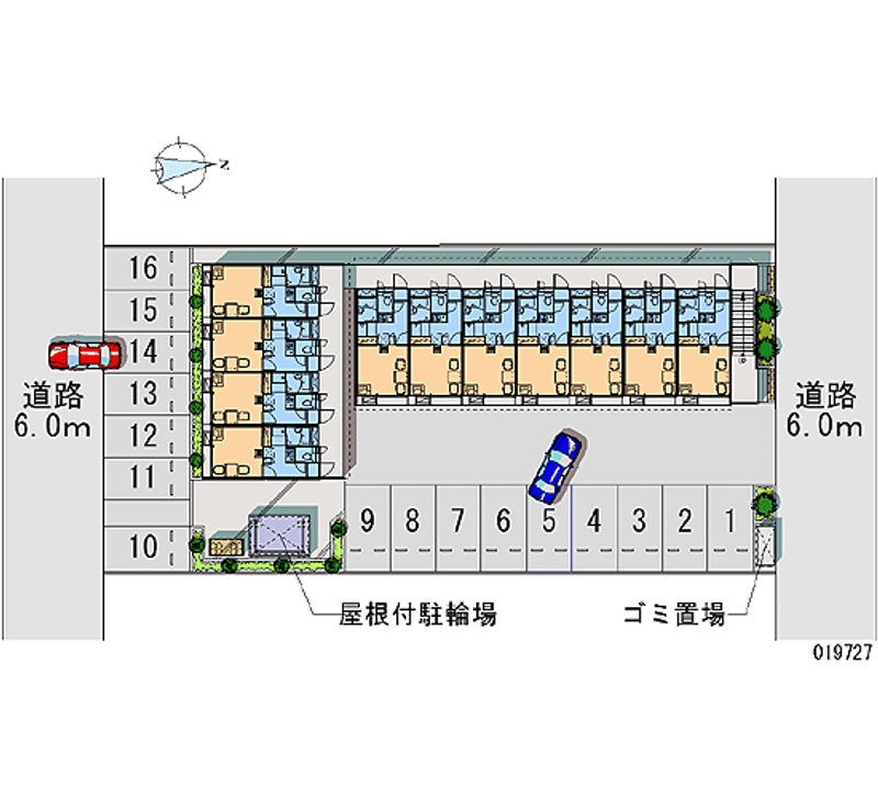 レオパレスあすわ 月極駐車場