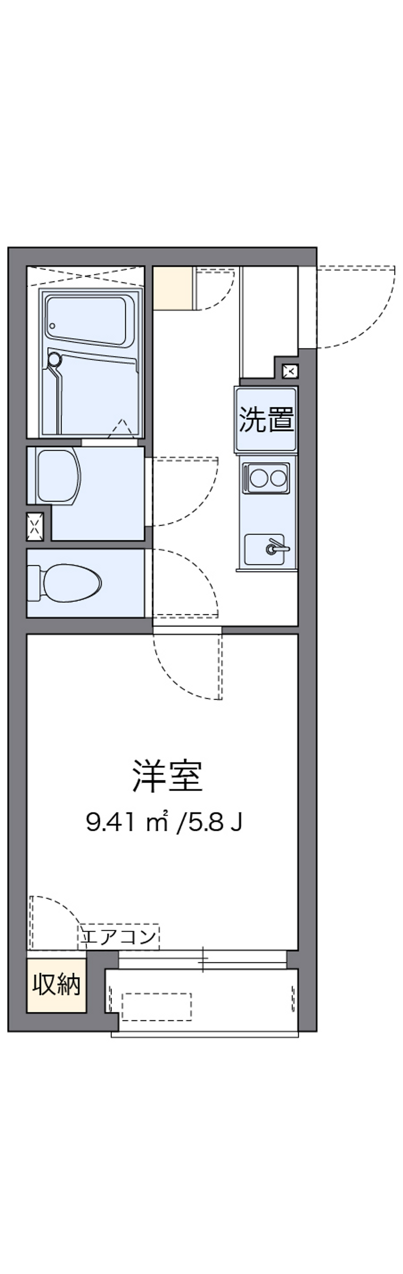 レオネクスト中田町 間取図