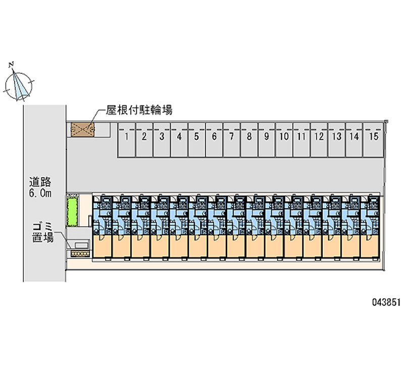 43851 bãi đậu xe hàng tháng