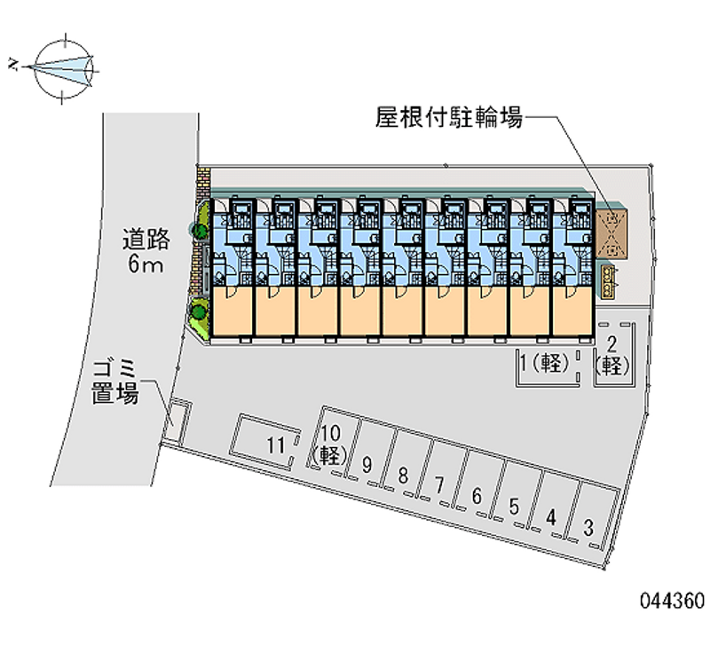 44360月租停车场