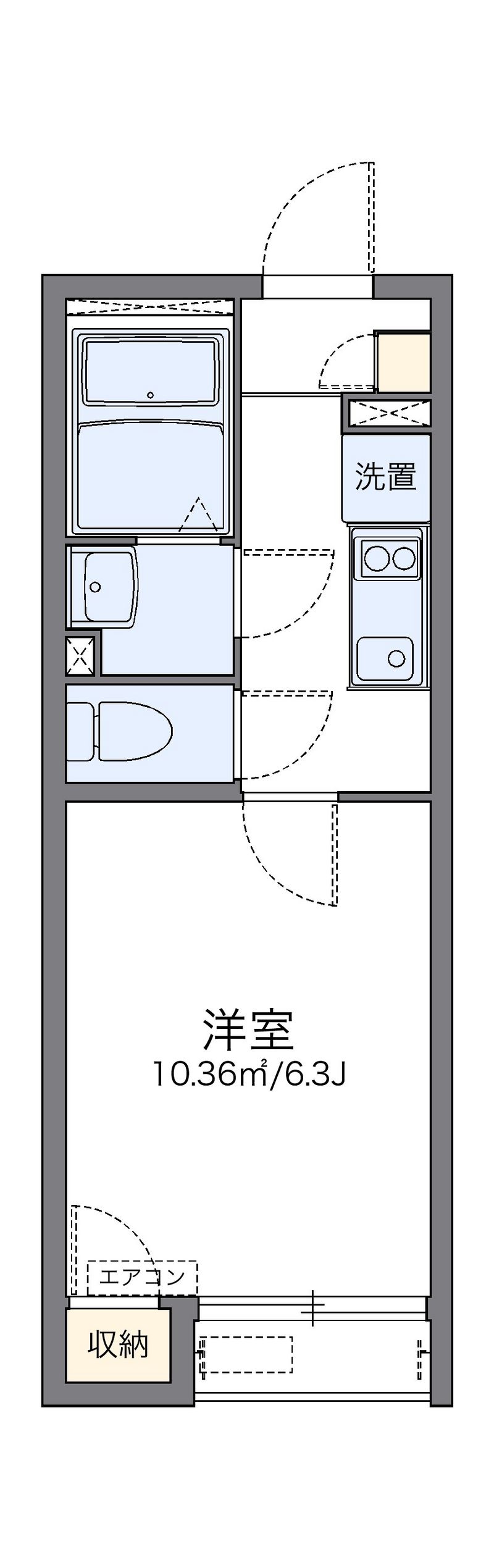 レオネクストノービレハル 間取り