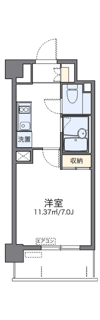 レオネクスト那覇西高校前 間取り図