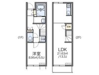 レオネクストひまわり 間取り図