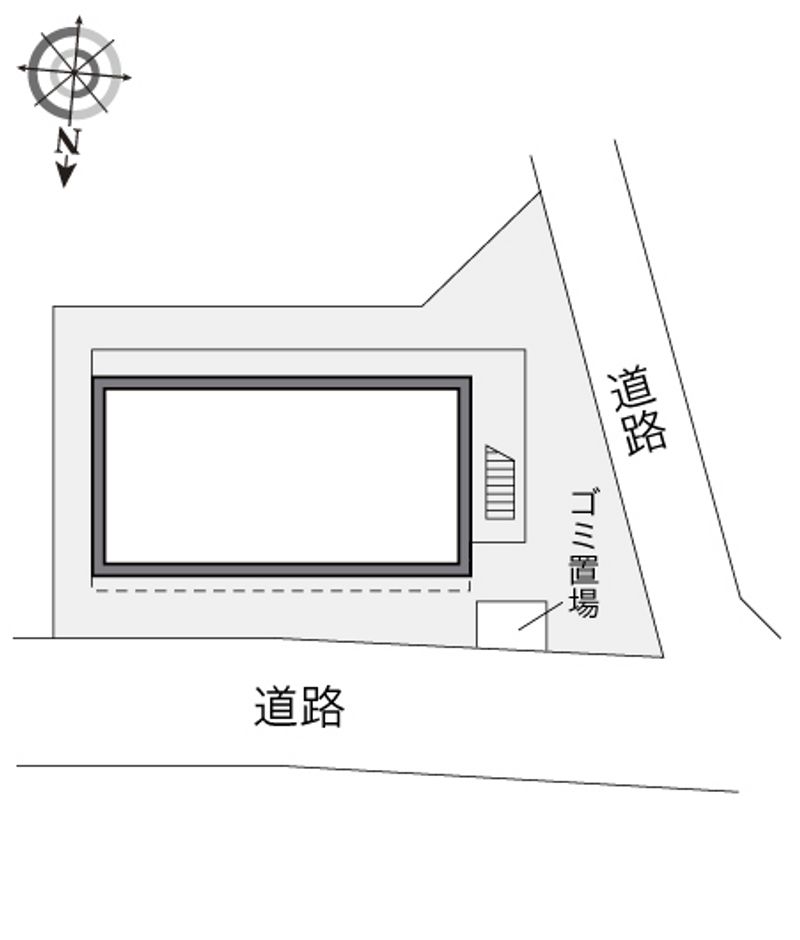 レオパレスプレミールＮＳ 配置図