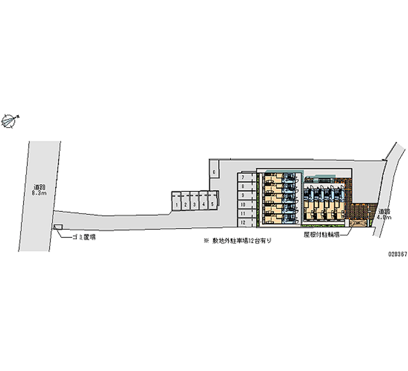 28367 bãi đậu xe hàng tháng