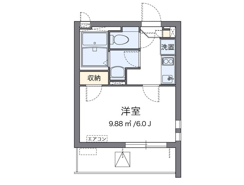 クレイノディアコート 間取図