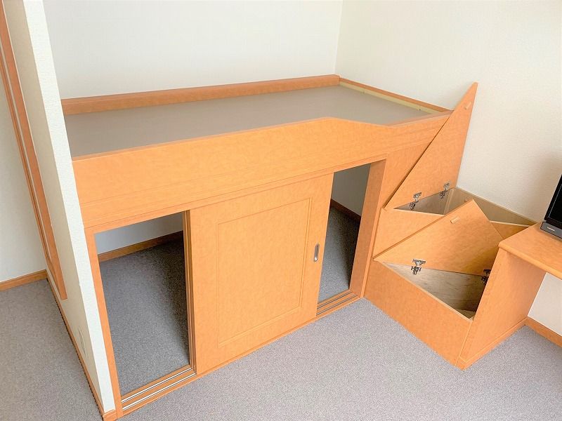 レオパレスセジュール 収納