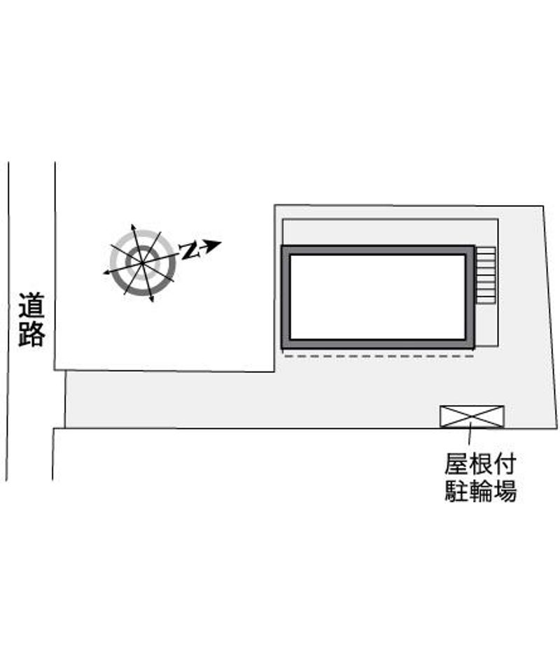 レオパレスフォレストⅠ 配置図