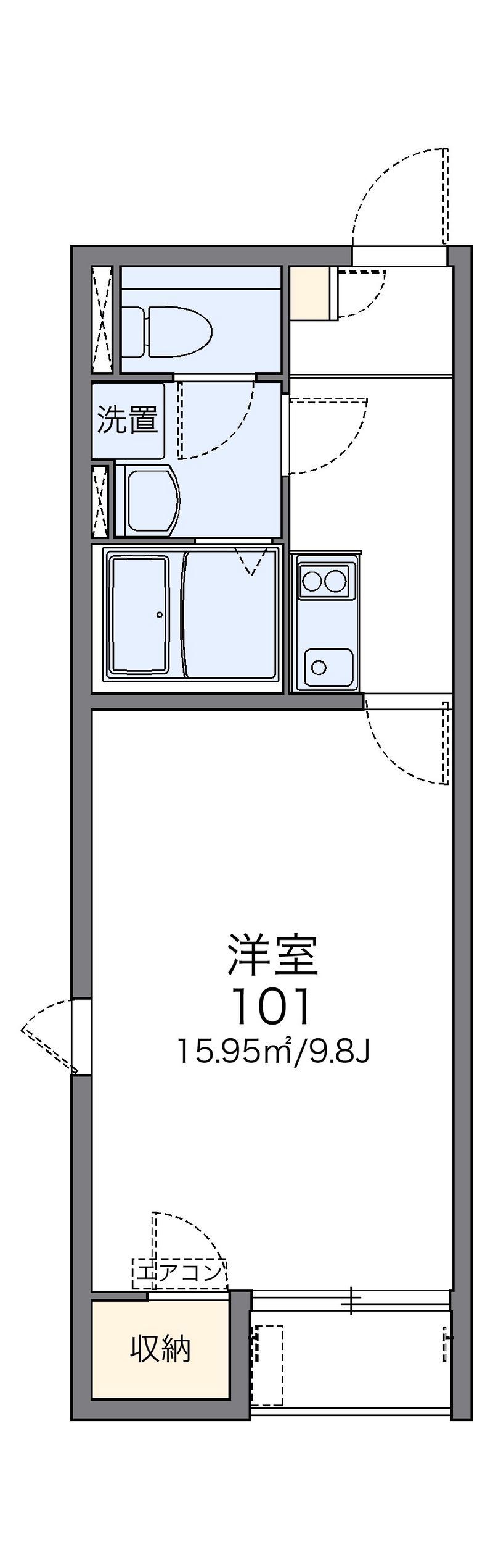 レオネクストホープ 間取図