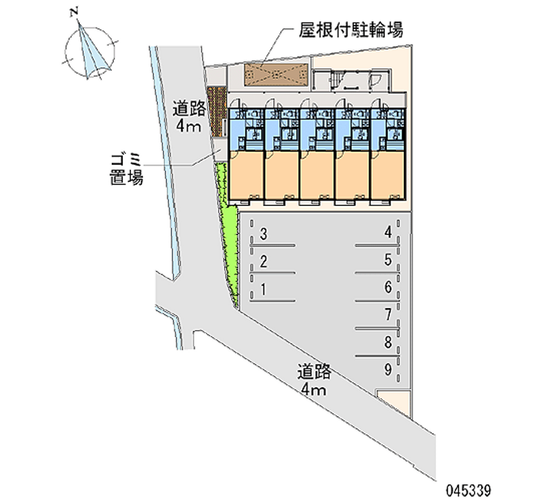 レオネクスト太田上町茶園 月極駐車場