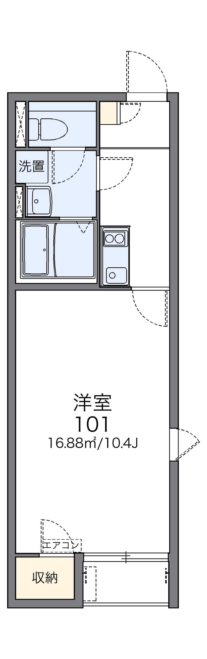レオネクスト樹 間取図