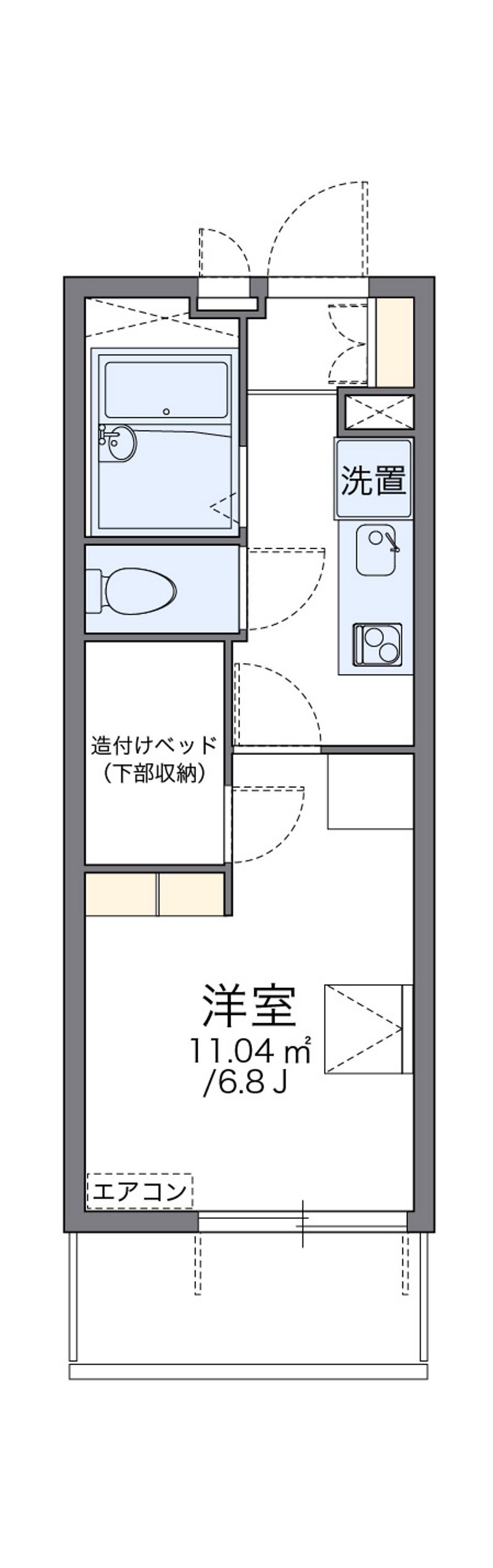 leopalace SUSANO Floor plan