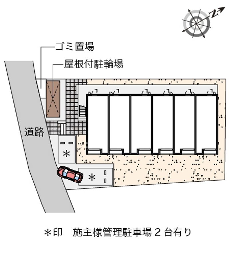 クレイノワン 配置図
