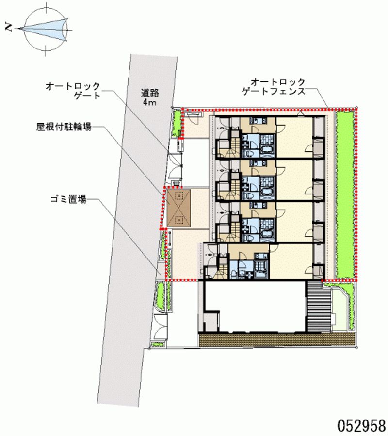 レオネクストスリィ 区画図