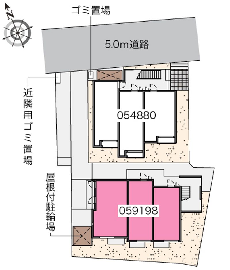クレイノ保土ヶ谷 配置図