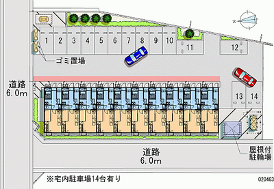 20463月租停车场