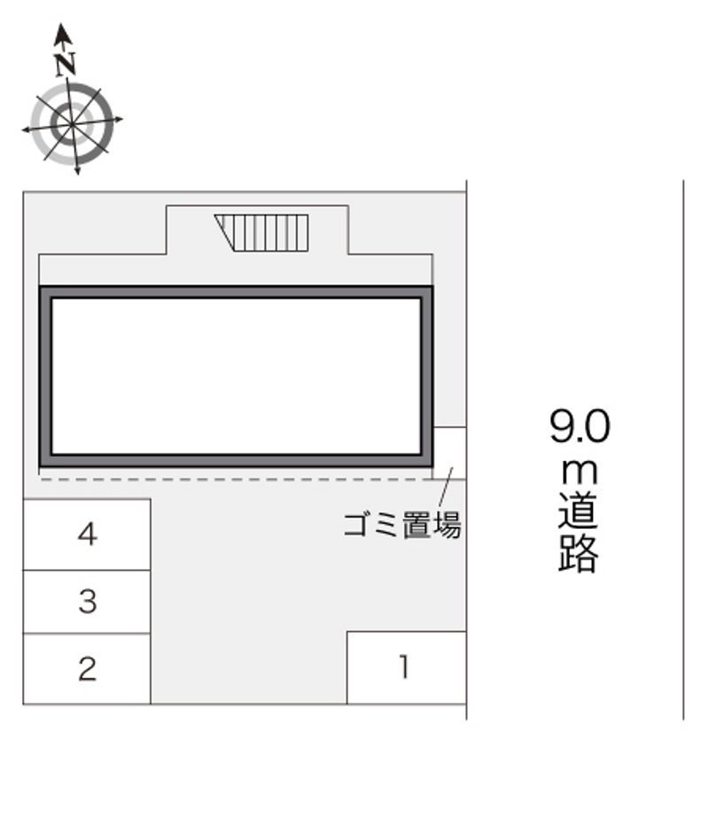 レオパレスエスト 配置図