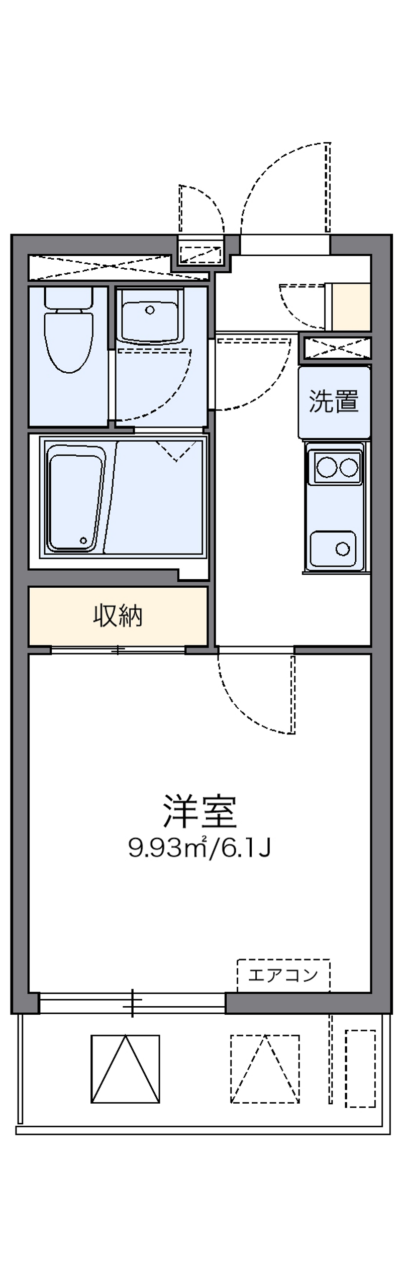 レオネクストＨＡＲＵ 間取り