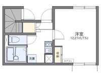 レオネクストケーズキューブ川名 間取り図